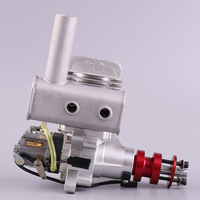 RCGF 32cc monocylindre essence/essence moteur naturel air côté échappement pour avion RC deux temps pièces métalliques accessoires
