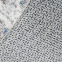 Waschbarer, fleckenresistenter, haustierfreundlicher Teppich mit abstraktem Design aus superweichem Kunstkaninchenfell, 3D-Druck, niedriger Flor, für Wohnzimmer und Esszimmer