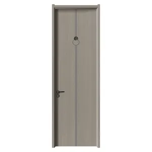 Grosir Pabrik pintu kayu Interior kamar tidur populer pintu kayu untuk rumah