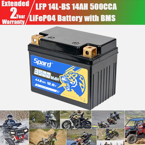 Paquetes de batería de arranque de fosfato de hierro y litio de alta densidad 12,8 V 8Ah 210CCA Más potencia en un tamaño más <span class=keywords><strong>pequeño</strong></span> - Product Image 5
