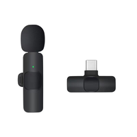 Mini microphone sans fil cravate pour jeux, TikTok, vlogs et tournages de courtes vidéos, idéal pour le streaming en direct sur téléphone portable