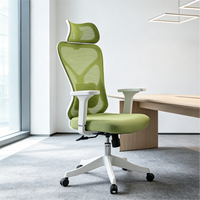 Chaise de bureau ergonomique en maille pivotante