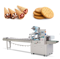 Machine automatique à emballer des biscuits, lot de 10, pour envelopper les tranches de chocolat