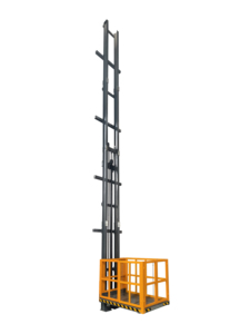 Nouvelle plateforme élévatrice hydraulique manuelle 4m pour le levage de marchandises, design compact, fabriquée en Chine pour le chargement en entrepôt et en magasin - Product Image 1