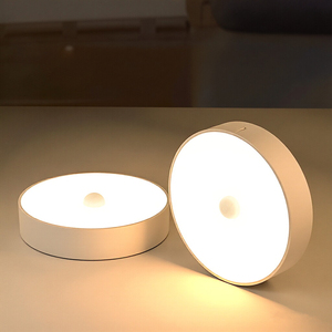 USB Rechargeable Wireless Magnetic LED Motion Sensor Cabinet <b>Lights</b> Stair <b>Corridor</b> Indoor Lighting Wall Mounted <b>Light</b> - Product Image 4