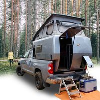 Camper léger Premium KINLIFE pour les aventures en plein air et les voyages routiers avec lit double