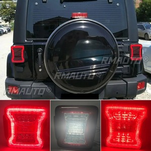 Ensemble de feux arrière de voiture, version européenne, Kit de carrosserie pour Jeep Wrangler JK 2007 – 2017, accessoire automobile - Product Image 4