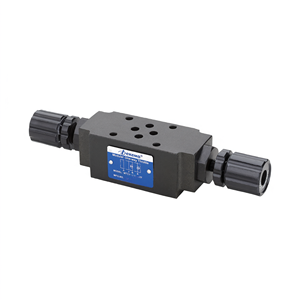 Válvula de Control de Flujo Modular Hidráulica Apilable Dekema MTCV-02W de Acero para Sistema Hidráulico - Product Image 1
