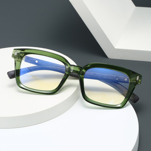 Nouvelles <span class=keywords><strong>lunettes</strong></span> presbyopes carrées anti-lumière bleue pour hommes, style japonais et coréen, monture en bois, haut de gamme transfrontalier - Product Image 2