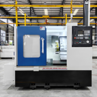 Centro de Torneado y Fresado CNC de Doble Husillo de 7.5kW de Alta Resistencia con Radio de Giro Máximo de 600mm