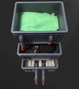 Boîte de filtre pour <span class=keywords><strong>aquarium</strong></span> en plastique épais carré avec pompe de 800 à 20000 L/H Débit d'eau - Product Image 5