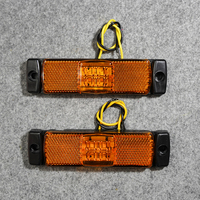Étanche 12-24V 3 couleurs camion LED feu de position latéral LED Signal voyant d'avertissement Kit de feux de remorque