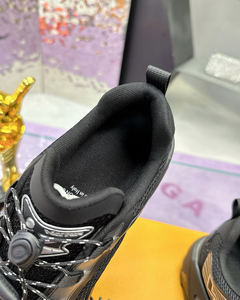 Lu:i:vit Tdn Zapatos Casuales para Hombre, Zapatillas Deportivas, Zapatos para Caminar con Cordones, Negros, Modernos, de Diseñador, Atléticos, Suaves - Product Image 3