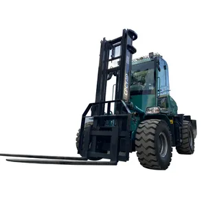 HUAYA obral forklift 4x4 3 ton, produsen forklift medan berat semua