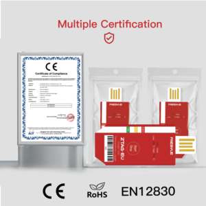 Registrador de Temperatura de Uso Único para Alimentos e Produtos Farmacêuticos ZTAG-EU, Exportação USB Fácil, Monitoramento de Alta Precisão - Product Image 5