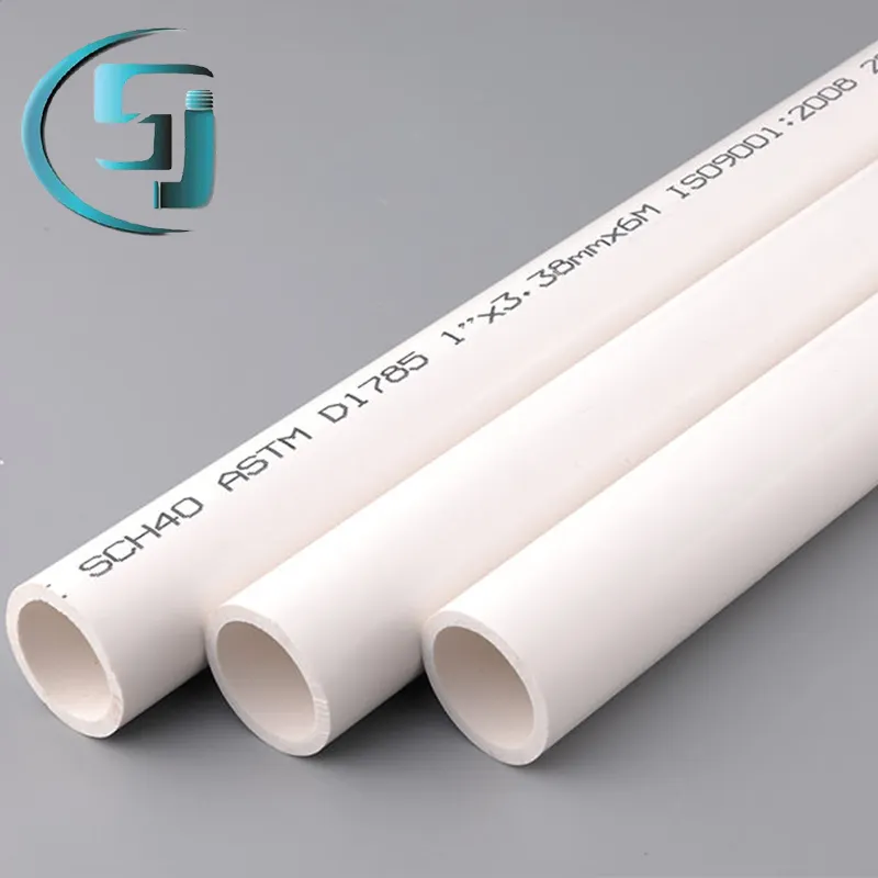 Tubo de alta qualidade de várias especificações PVC pipe