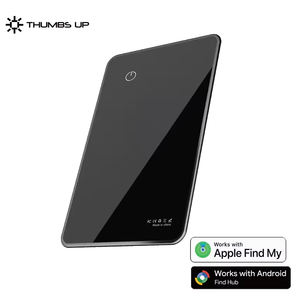 כרטיס חכם THUMBS-UP לאיתור מכשירים, תומך ב- "מצא את המכשיר שלי" של אפל, עם NFC, <span class=keywords><strong>GPS</strong></span>, לאנדרואיד, אייפון, אפל, IOS וגוגל. - Product Image 1