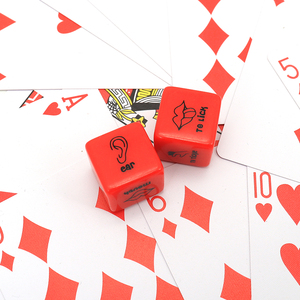 Fábrica personalizada diversión erótica sexo <span class=keywords><strong>dados</strong></span> rojo acrílico 18mm patrón de impresión juego fecha noche <span class=keywords><strong>dados</strong></span> - Product Image 5