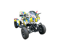 Quad à démarrage électrique 50 70cc automatique 4 temps Kids ATV Four Wheeler