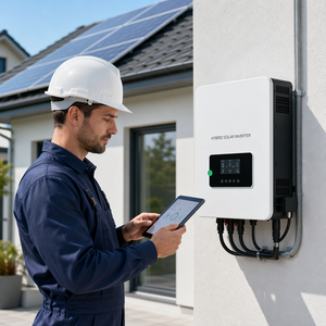 Prix d'usine – Onduleur solaire hybride résidentiel monophasé <span class=keywords><strong>SOLAX</strong></span> X1-Lite-LV 8kW/10kW/12kW 48V, efficacité 98%, 200-240V AC - Product Image 6