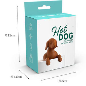 Infuseur à thé en forme de Pug mignon et amusant, réutilisable, de qualité alimentaire, filtre à thé en vrac original - Product Image 4