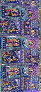 Viscosa Natural de Lujo Raja Rani, Crepé Natural con Estampado Posicional para Vestidos de Verano para Mujer, Costura y Confección de Prendas - Product Image 3