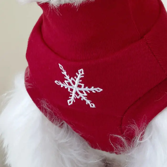 Rotes einfaches Design Herbst Winter Haustier Hund Zweibein ige Kleidung Sweatshirts