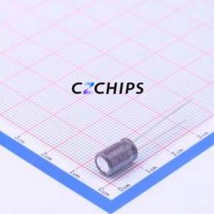 Condensador Electrolítico de Aluminio de Montaje Pasante EGS2GM010E09OT, D6.3xL9mm, 1uF, 20%, 400V, 70mA-100kHz - Product Image 1