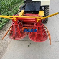 Machine à récolter l'herbe de Napier pour l'alimentation animale, machine à ensilage, vente chaude, machine à broyer la paille de maïs, hacheuse