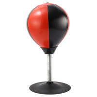 Balle de boxe réflexe de bureau avec base à ventouse pour soulager le stress et faire des exercices légers