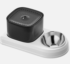 High Quality Automatic <strong>Pet</strong> Water Fountain with Stainless Steel Food <strong>Bowl</strong> Eco-friendly <strong>Durable</strong> <strong>Pet</strong> Feeder - Product Image 3