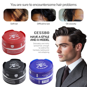 <span class=keywords><strong>Cera</strong></span> Pomata per <span class=keywords><strong>Capelli</strong></span> OEM/ODM da 150ml Colorata a Tenuta Extra Forte a Base d'Acqua per Acconciature da <span class=keywords><strong>Uomo</strong></span> in Contenitore di Plastica a Forma di Teschio - Product Image 5