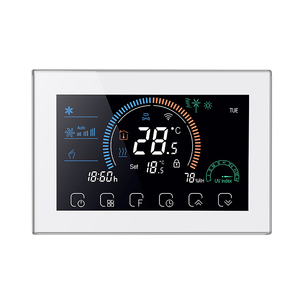 Termostato Smart Wifi Beca BAC-8000 Termostato Domestico Programmabile per Fan Coil in ABS per Climatizzazione Centralizzata - Product Image 2