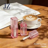 Emballage cosmétique en plastique vide Jinze, conteneur pour gloss à lèvres, tubes à gloss à lèvres uniques