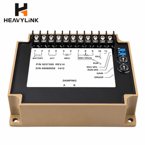 Contrôleur de vitesse de générateur HEAVYLINK 3037359 pour pièces de machines de construction - Product Image 5