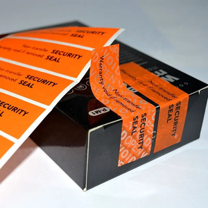 Etiquetas de Seguridad VOID a Prueba de Manipulación con Logotipo Personalizado OEM y ODM, Etiquetas de Embalaje para Cajas y Botellas del Fabricante - Product Image 3