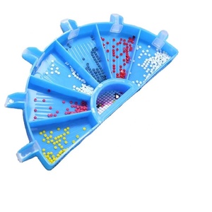 Kit de Herramientas para Pintura de Diamantes Acrílicos XIXI, Bandeja Multifuncional Colorida con Compartimentos, Herramientas de Almacenamiento para Lápices de Pintura de Diamantes - Product Image 3