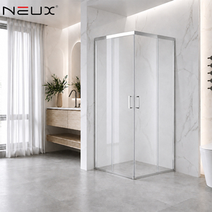 Precio barato <span class=keywords><strong>baño</strong></span> doble puerta corredera 6mm <span class=keywords><strong>vidrio</strong></span> templado esquina ducha cabina ducha - Product Image 1