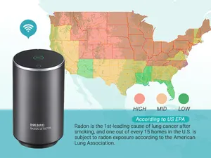 Tuya WiFi Radon dedektörü ev hava kalitesi monitör gaz dedektörleri akıllı Radon monitör