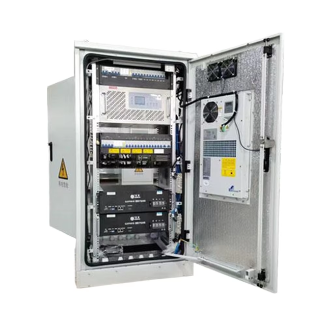 JFC JFC-009 28U Integrated Outdoor Power Cabinet UPS Rectifier System Enterprise Firewalls Battery Energy Storage Enclosure