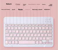 Nouvel ensemble clavier et souris sans fil 2,4 G RGB rétroéclairé pour tablette PC, étanche, anti-chute, portable, pour ordinateur de bureau et portable, en stock