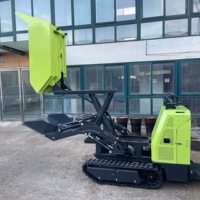 Mini-Dumper Elektrischer Mini-Kipper für Gartenarbeit Emissionsfreier Kompakter Raupentransporter