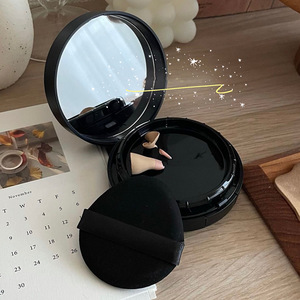 Nuevo Estilo, Nueva Creatividad, Tarro de Crema Solar Personalizado Negro, Ecológico, de ABS con Cojín de Aire, Tarro de Crema de Plástico con Espejo, Cosmético - Product Image 6
