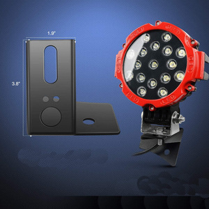 Soporte de montaje de luces delanteras de acero para iluminación auxiliar todoterreno, camión 4x4, Jeep - Product Image 5