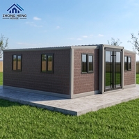 Maison conteneur en acier extensible de haute qualité 20 pieds 40 pieds, moderne, de luxe, préfabriquée, modulaire, pliable, portable, entrepôt mobile, mini-maison