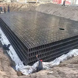 car parking lots underground water retention tanks system rainwater collection module by 45 tons strength