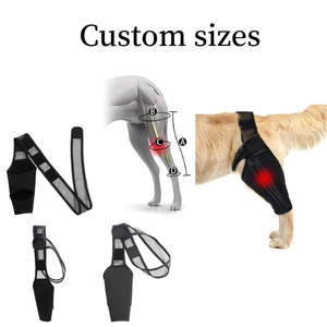 Soporte ajustable y transpirable para rodilla de perro, soporte duradero para pata de perro, soporte para espinilla de perro para caminar, correr y hacer senderismo al aire libre. - Product Image 2