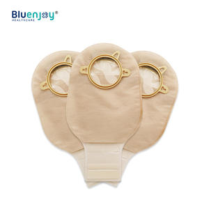 Sac BLUENJOY Colo/illeostomy, jetable, opaque, drainable, 55 - 60mm, sac de colostomie 30's pour colostomie exportateur d'usine - Product Image 3