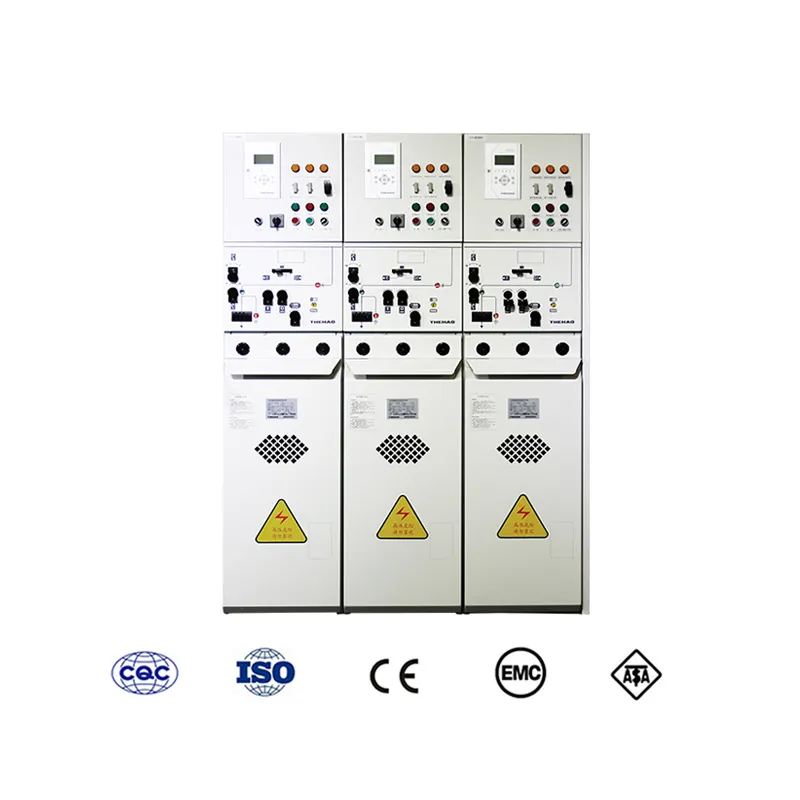 Painel de distribuição RMU isolado a gás ar/SF6 11kv 22 kv 33kv Unidade principal de anel trifásico Lista de preços competitivos para painel de distribuição MV&HV