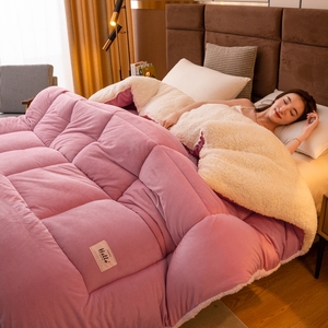 Bán Buôn Hot Thanh Lịch Coziest Mềm Nhất Thoải Mái Nặng Trọng Lượng Sherpa-Ủng Hộ Chất Lượng Cao Cấp Mùa Đông Mền-<span class=keywords><strong>Twin</strong></span> Nữ Hoàng Vua - Product Image 6
